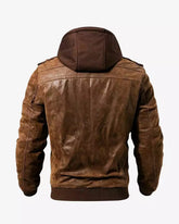 men-s-brown-hooded-jacket